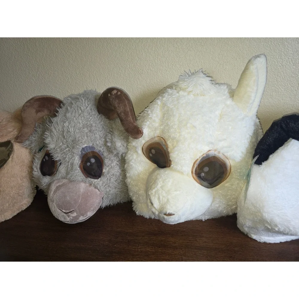 Dan Dee Plush Mascot Head Mask Lot TMNT Flash Deadpool Chewbacca Animal Costume